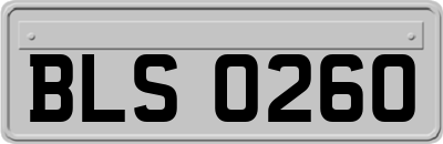 BLS0260