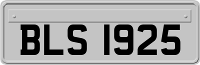 BLS1925