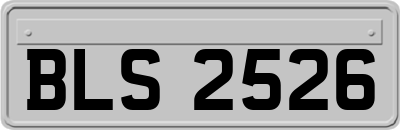 BLS2526