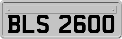 BLS2600