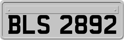 BLS2892