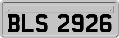 BLS2926
