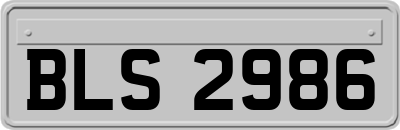 BLS2986