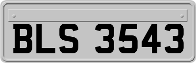 BLS3543