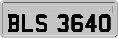 BLS3640