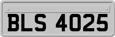 BLS4025