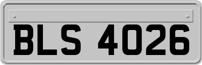 BLS4026