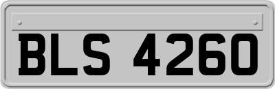 BLS4260