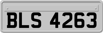 BLS4263