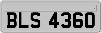 BLS4360