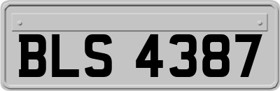 BLS4387