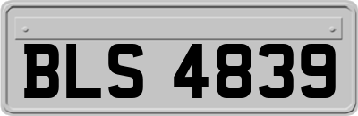 BLS4839