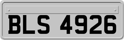 BLS4926