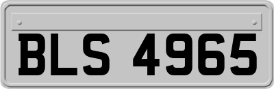BLS4965