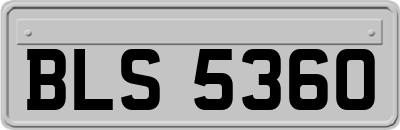 BLS5360