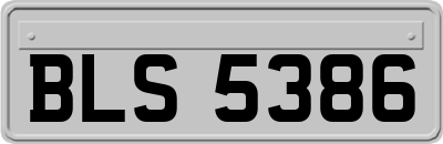 BLS5386