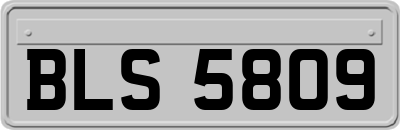 BLS5809