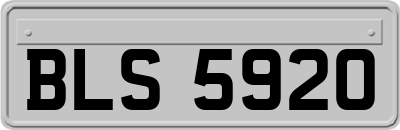 BLS5920