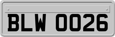 BLW0026