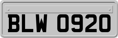 BLW0920