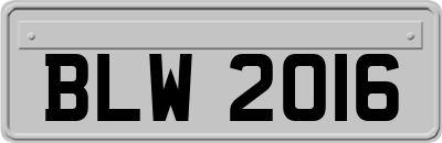 BLW2016