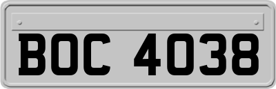 BOC4038