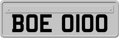 BOE0100