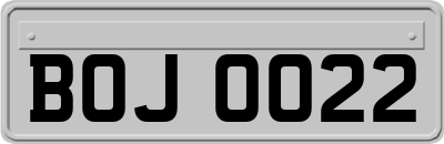 BOJ0022