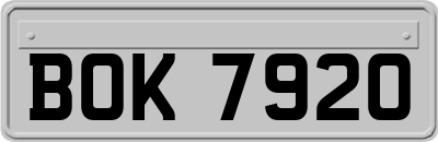 BOK7920