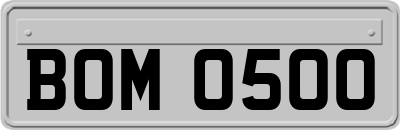 BOM0500