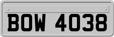 BOW4038