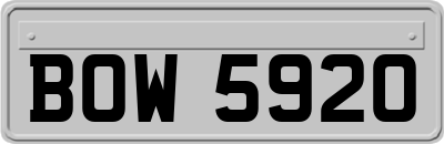 BOW5920