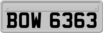 BOW6363