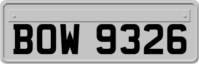 BOW9326