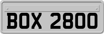 BOX2800