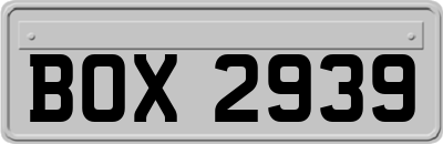 BOX2939
