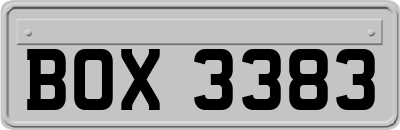 BOX3383