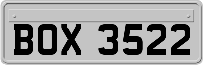 BOX3522