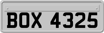 BOX4325