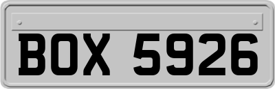BOX5926