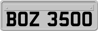 BOZ3500