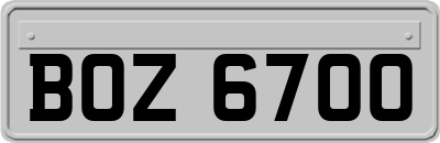 BOZ6700