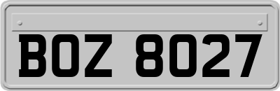 BOZ8027