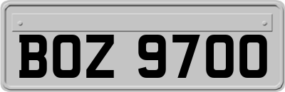BOZ9700