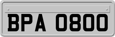 BPA0800