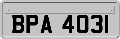 BPA4031