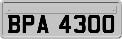 BPA4300