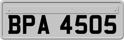 BPA4505