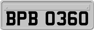 BPB0360