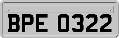 BPE0322